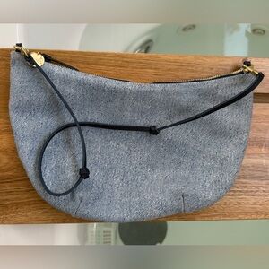 Clare V leather lune shoulder bag EUC sold out retail $395